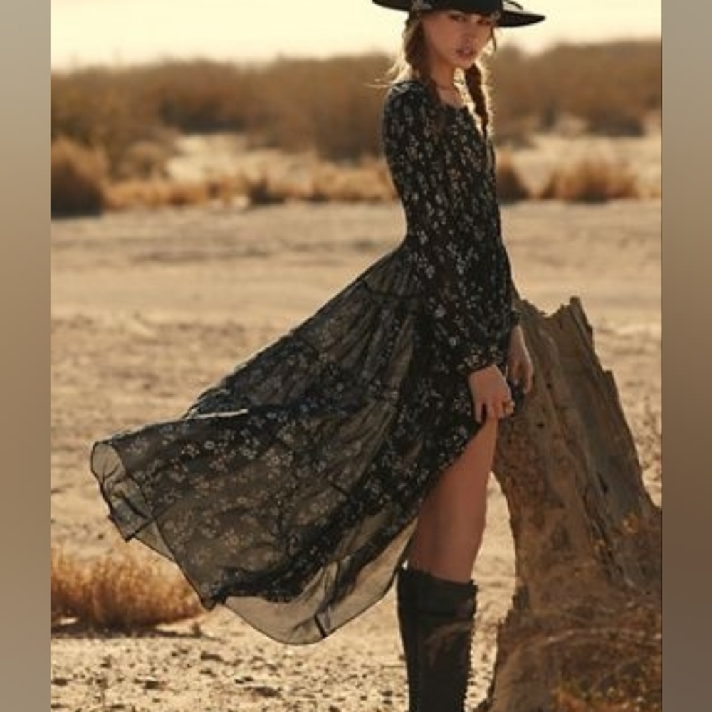 Free People Fireside Tale Dress